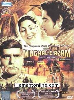 Mughal E Azam 1960 Prithviraj Kapoor, Dilip Kumar, Madhubala, Durga Khote, Ajit, Nigar Sultana