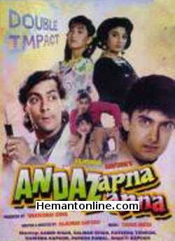Andaz Apna Apna 1994 Aamir Khan, Salman Khan, Raveena Tandon, Karisma Kapoor, Paresh Rawal, Shakti Kapoor
