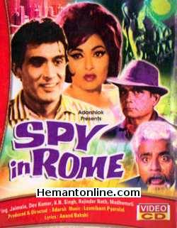 Spy In Rome 1968 Dev Kumar, Jaymala, K. N. Singh, Madhumati, Rajender Nath, Hercules