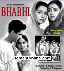 Bhabhi 1957 Balraj Sahni, Durga Khote, Pandari Bai, Shyama, Jagdeep, Daisy Irani, Nanda, Anwar Hussain