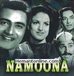Namoona 1949 Kamini Kaushal, Dev Anand, Gulab, Leela Chitnis, Cuckoo, Shyama