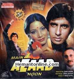 Main Azaad Hoon 1989 Amitabh Bachchan, Shabana Azmi, Ram Gopal Bajaj, Raja Bundela, Avtar Gill, Annu Kapoor, Javed Khan, Mushtaq Khan, Sachin Khedekar, Anupam Kher