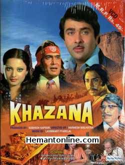 Khazana 1987 Randhir Kapoor, Rekha, Bindu, Madan Puri, Dev Kumar, Ranjeet