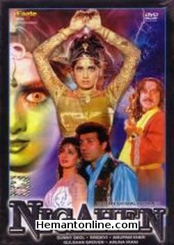 Nigahen 1989 Sunny Deol, Sridevi, Anupam Kher, Gulshan Grover, Aruna Irani