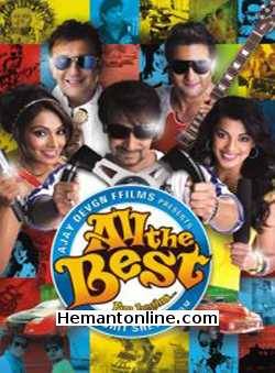 All The Best 2009 Ajay Devgan, Sanjay Dutt, Fardeen Khan, Bipasha Basu, Mugdha Godse