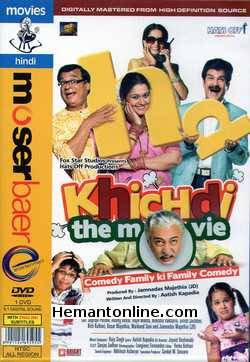 Khichdi The Movie 2010 Supriya Pathak, Anang Desai, Rajiv Mehta, Nimisha Vakharia, Girish Sachdev, Kirti Kulhari, Kesar Majethia, Markand Soni, Jamnadas Majethia