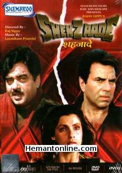 Shehzaade 1989 Dharmendra, Shatrughan Sinha, Dimple Kapadia, Moushmi Chatterjee, Kimi Katkar, Vinod Mehra, Danny Denzongpa