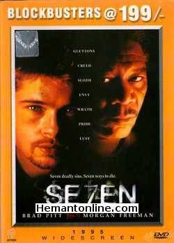 Seven 1995 Brad Pitt, Morgan Freeman, Gwyenth Paltrow, R. Lee Ermey, Andrew Kevin Walker, Daniel Zacapa,John Cassini, Bob Mack, Peter Crombie, Reg E. Cathey
