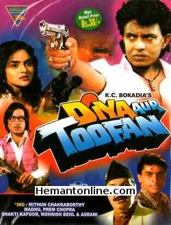 Diya Aur Toofan 1995 Mithun Chakraborty, Madhoo, Prem Chopra, Shakti Kapoor, Mohnish Behl, Asrani, Maya Alagh